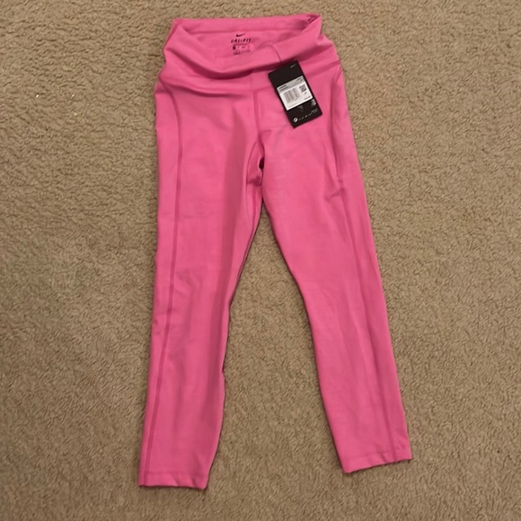 Brand New Nike Dry Fit Mid Rise Running Tights - Picture 3 of 4